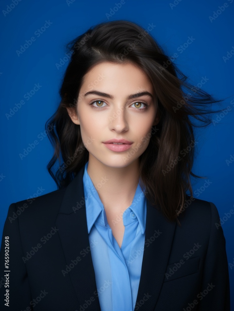 Professional Woman Posing in Suit Professional Woman Posing in Suit