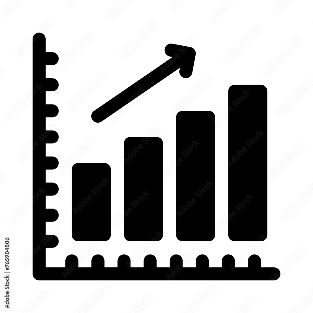 bar glyph icon bar glyph icon