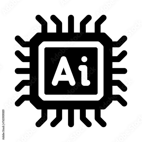 ai glyph icon