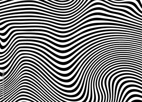 Indie Aesthetic Trippy Wave Pattern, Retro Psychedelic Background