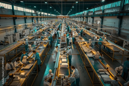 Manufacturing Excellence, Factory Assembly Line Workers