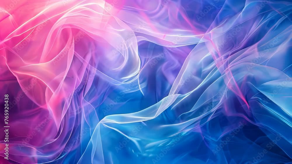 abstract background with blue and pink wavy silk or satin abstract background with blue and pink wavy silk or satin