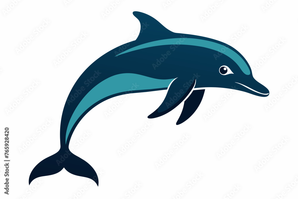 Obraz premium Forest vector silhouette