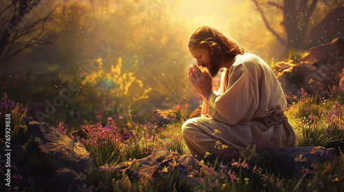  Jesus orando, Páscoa cristã
