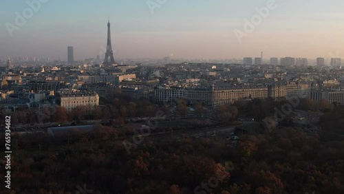 Drone of the Eiffel Tower 2