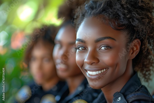 Pioneering leadership: Female officer sets the pace among colleagues