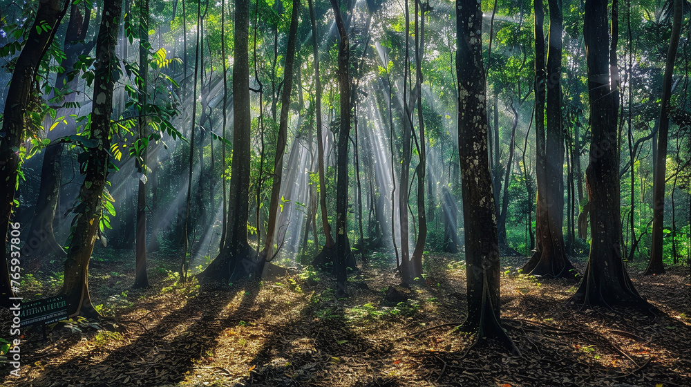 Fototapeta premium Sustainable Forest Management