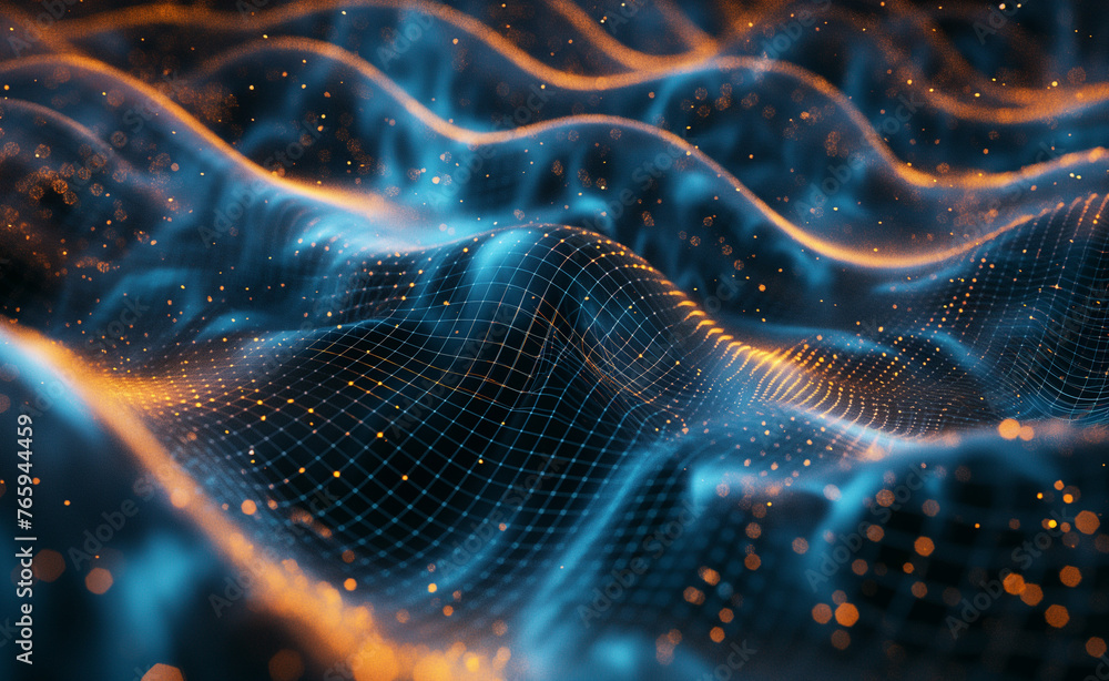 Data Explosion: Futuristic Particle Vortex Data Explosion: Futuristic Particle Vortex