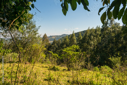 A view of the countryside (Carapina valley) of Sao Francisco de Paula, South of Brazil photo