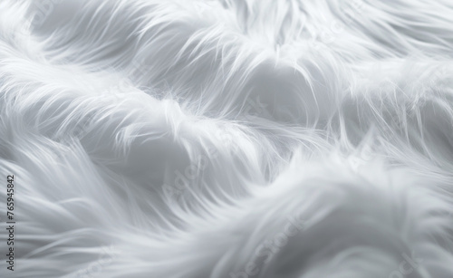 White fur background