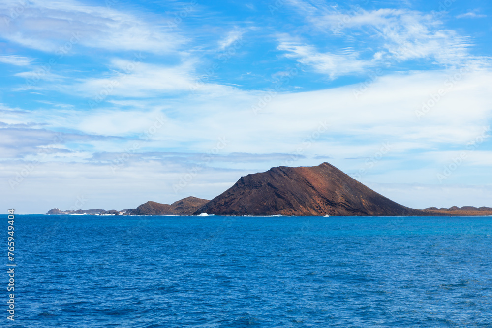 Lobos Island in Atlantic Ocean, Canary Islands Lobos Island in Atlantic Ocean, Canary Islands