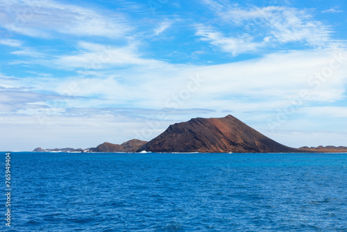 Lobos Island in Atlantic Ocean, Canary Islands