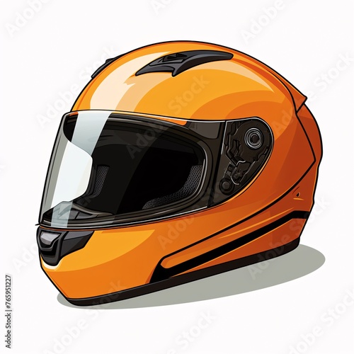 a yellow motorcycle helmet with a clear visor