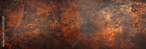 Grunge rusty orange brown metal corten steel stone background texture