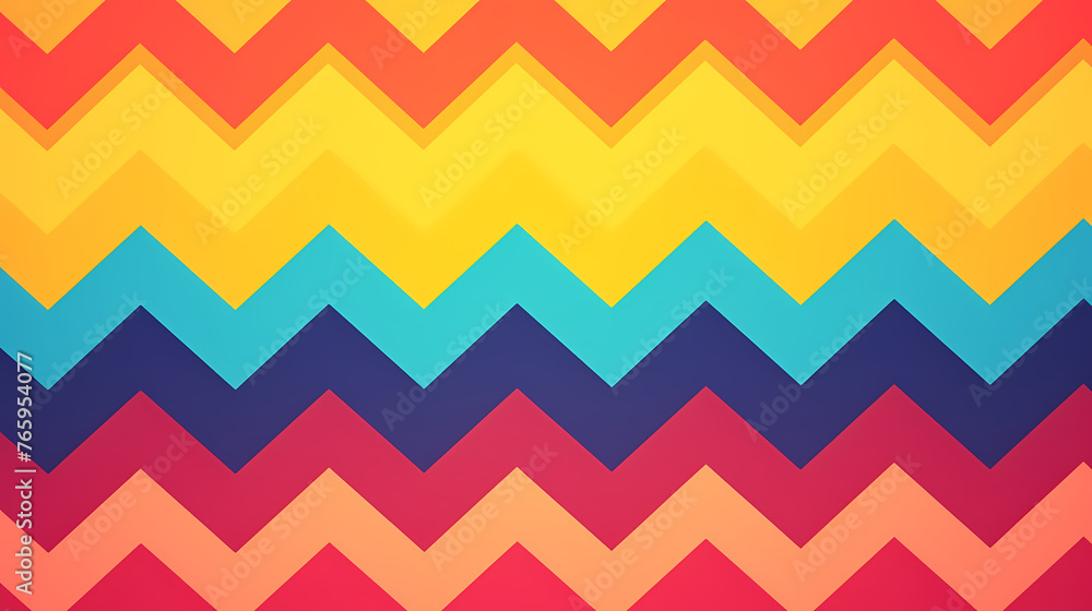 Retro zigzag stripes art abstract background Retro zigzag stripes art abstract background