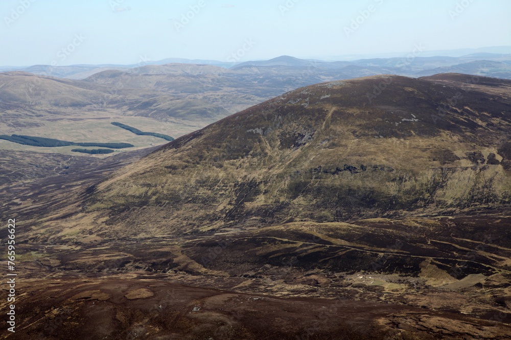 Beinn A' Ghlo - Munro - Carn Liath - Benn Mhaol - Braigh Coire Chruinn Bhalgain - Car nan Gabhar - Blair Atholl - Perthshire - Scotland - UK