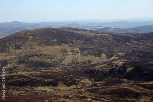 Beinn A' Ghlo - Munro - Carn Liath - Benn Mhaol - Braigh Coire Chruinn Bhalgain - Car nan Gabhar - Blair Atholl - Perthshire - Scotland - UK photo