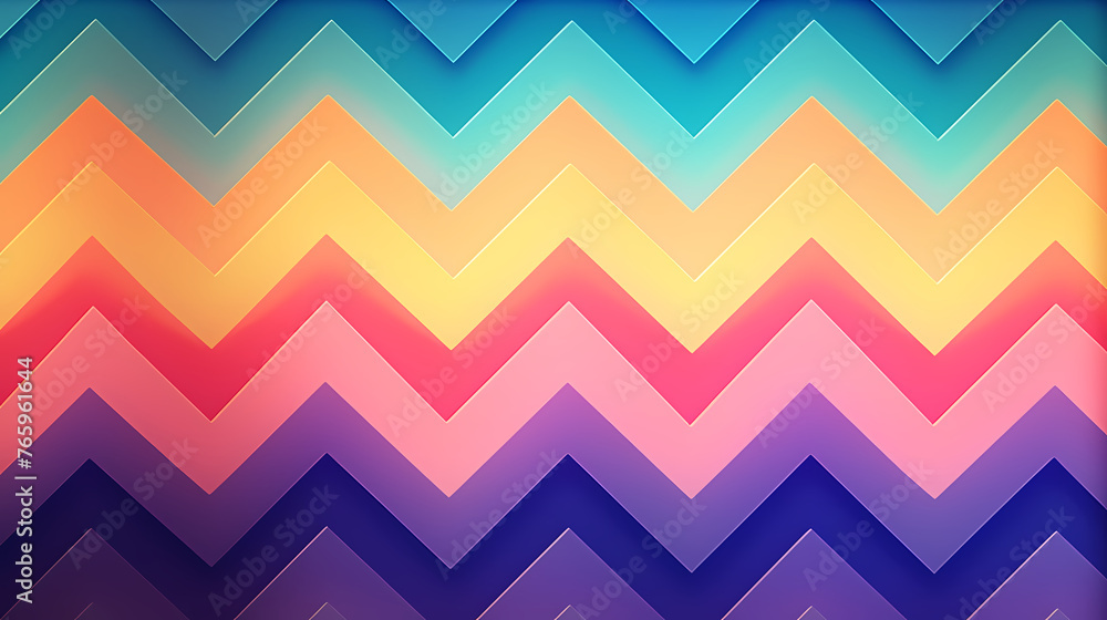 Zigzag pattern on wallpaper texture Zigzag pattern on wallpaper texture