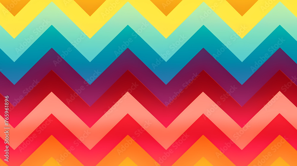 Zigzag pattern on wallpaper texture Zigzag pattern on wallpaper texture