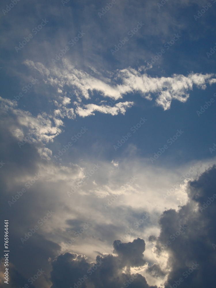 Cumulonimbus Clouds Silver Lining