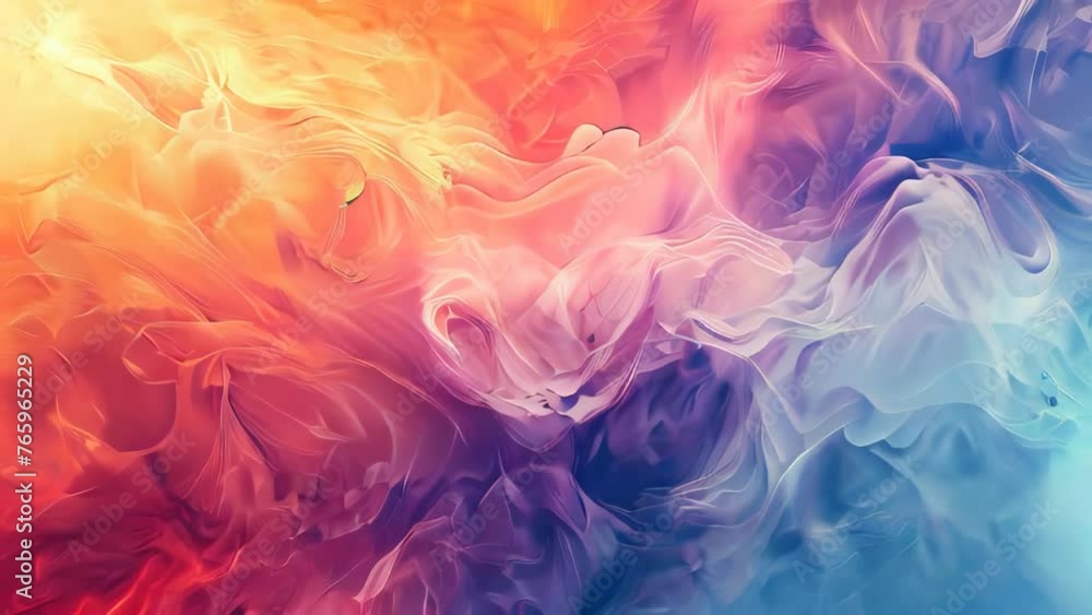 Abstract colorful background. Psychedelic texture of brush strokes of colored paint Abstract colorful background. Psychedelic texture of brush strokes of colored paint