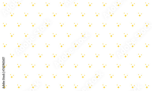 vector yellow sparkling stars pattern background for wallpaper, wrapping paper, packging, wall, etc.