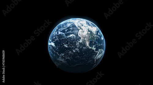 3D rendering of the Earth from space © Asep
