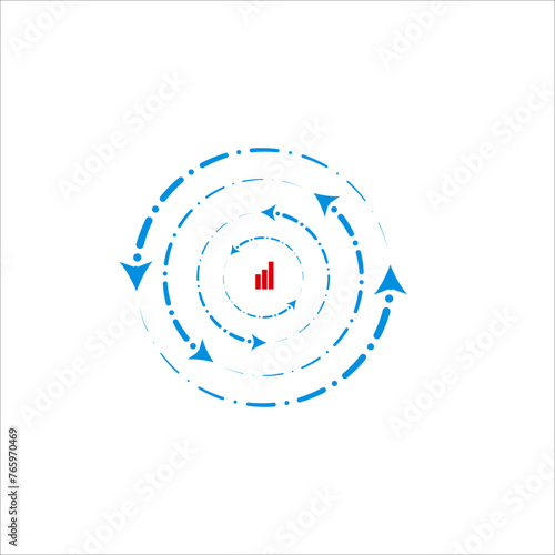 Circular Economy Logo Design for Investment and Accounting Firms