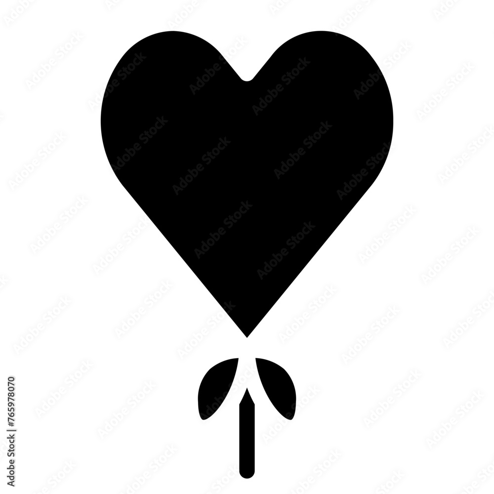 Heart, love, romance or valentine's day vector icon for apps and websites Heart, love, romance or valentine's day vector icon for apps and websites