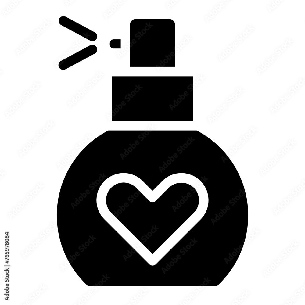 Perfume Bottle Icon. Fragrance Bottle with Drops Linear Pictogram. Beauty Care Product in Spray Pump Bottle Icon. Perfume Bottle Icon. Fragrance Bottle with Drops Linear Pictogram. Beauty Care Product in Spray Pump Bottle Icon.