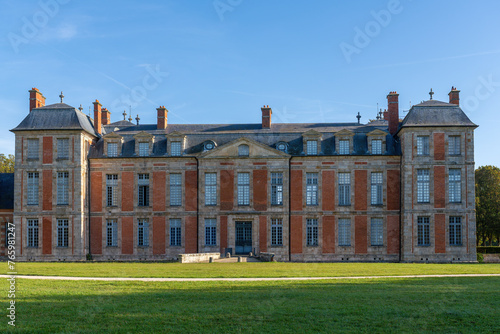 Facade of the Chateau de Chamarande. The Chateau de Chamarande is a 17th-century French castle located in Chamarande, in the Essonne department.