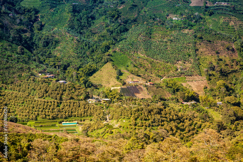 The beautiful Coffee Cultural Landscape of Colombia declared as a World Heritage Site in 2011 photo