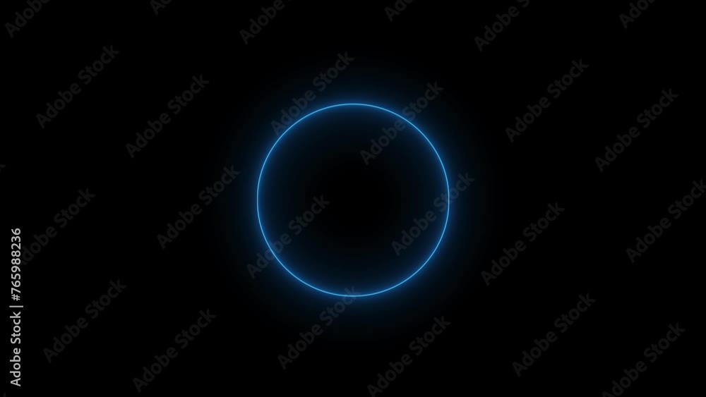 Neon circle animated and moving neon circle loop pattern animation 4k video. Neon circle animated and moving neon circle loop pattern animation 4k video.