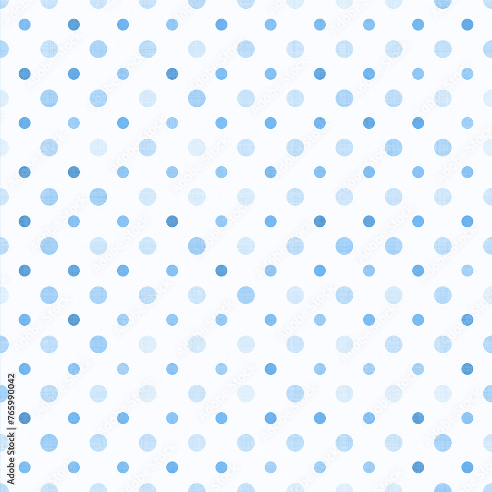 Polka Dot Background in blue
