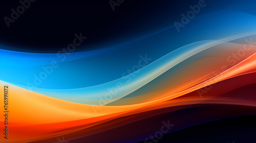 Technology abstract line background and light effect, technology sense background