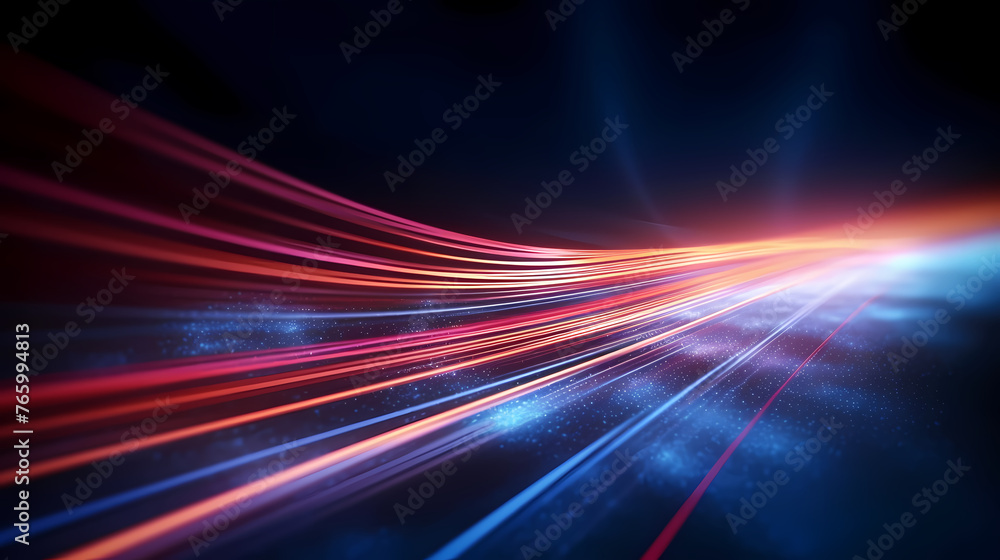 Abstract background of technology waves
