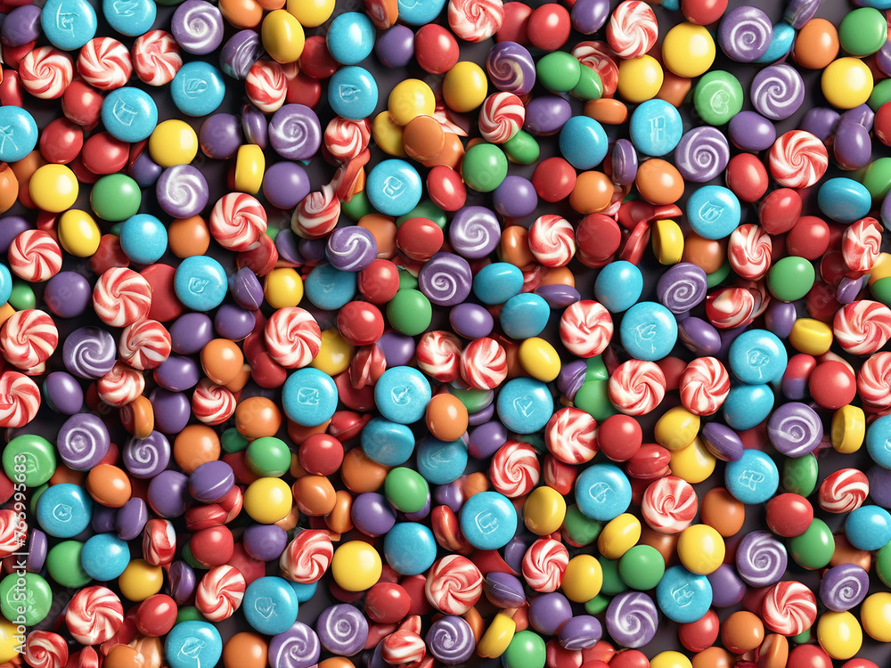 delicious candy concept - generated by ai delicious candy concept - generated by ai