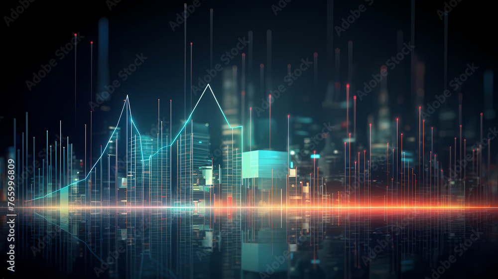 Background image for exchange trading chart Background image for exchange trading chart