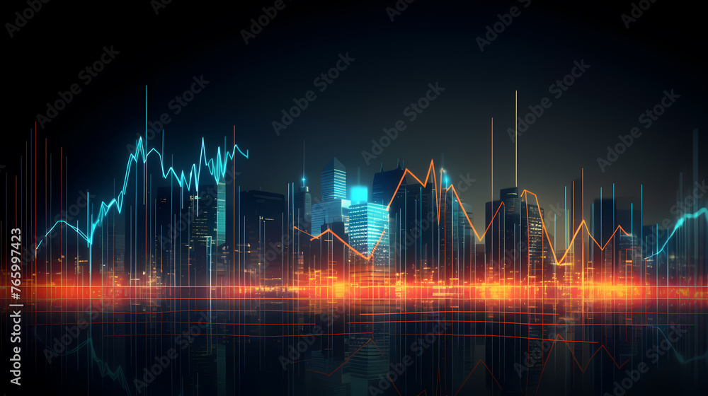 Background image for exchange trading chart Background image for exchange trading chart