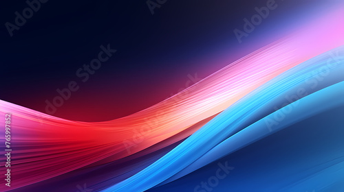 Abstract colorful waves and lines background for design and presentations