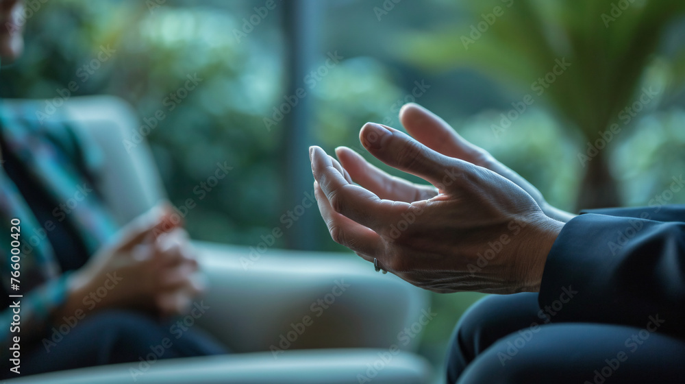 Healthcare Concept Psychotherapy Session with Patient and Professional Mental Health Diagnosis
Healthcare Concept Psychotherapy Session with Patient and Professional Mental Health Diagnosis