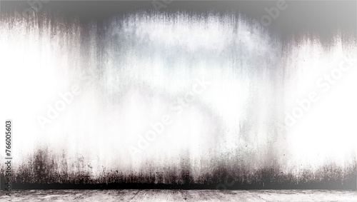 Abstract Grunge Texture Overly with an Urban Decay, Distressed, Gritty, Vintage Aesthetic on Transparent Background