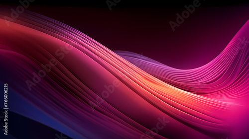 Technology abstract line background and light effect, technology sense background