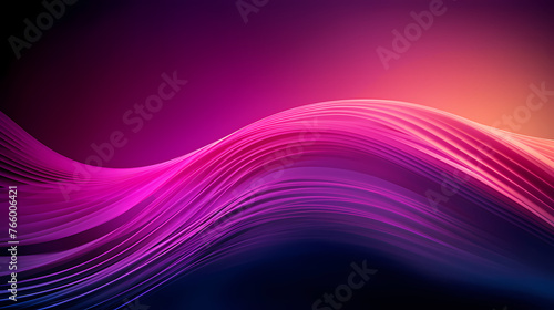 Technology abstract line background and light effect, technology sense background