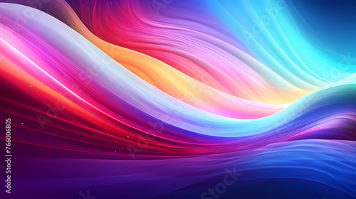 Technology abstract line background and light effect, technology sense background