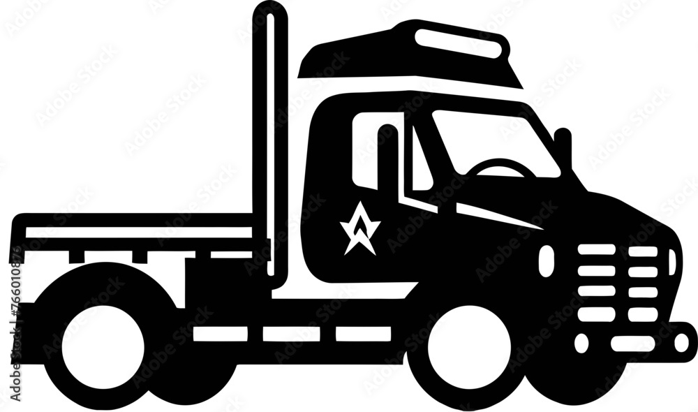 Tow Truck Vector Graphic Illustrating Urgent Assistance