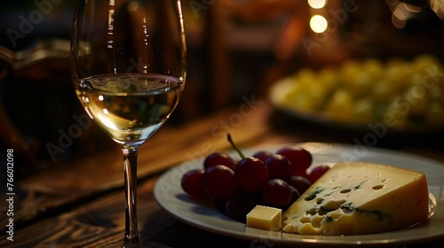 wine and cheese