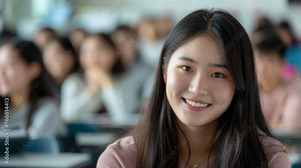 Portrait of a student in a classroom
Portrait of a student in a classroom