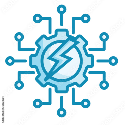 Digital Energy Icon