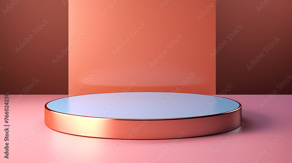 Abstract podium for product display and other demonstrations Abstract podium for product display and other demonstrations